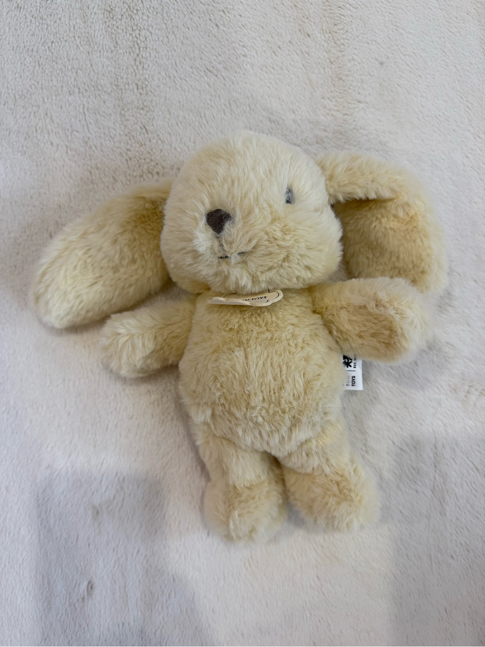 Bon Ton Toys Cream Plush Bunny